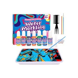 Water Marbling Paint Art Kit for Kids